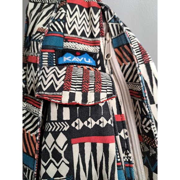 Kavu Original Rope Sling Bag Crossbody Backpack Purse Aztec Southwestern - Picture 3 of 10